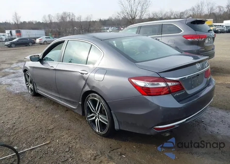 2016 Honda Accord Sport from USA, damaged, VIN 1HGCR2F51GA116833